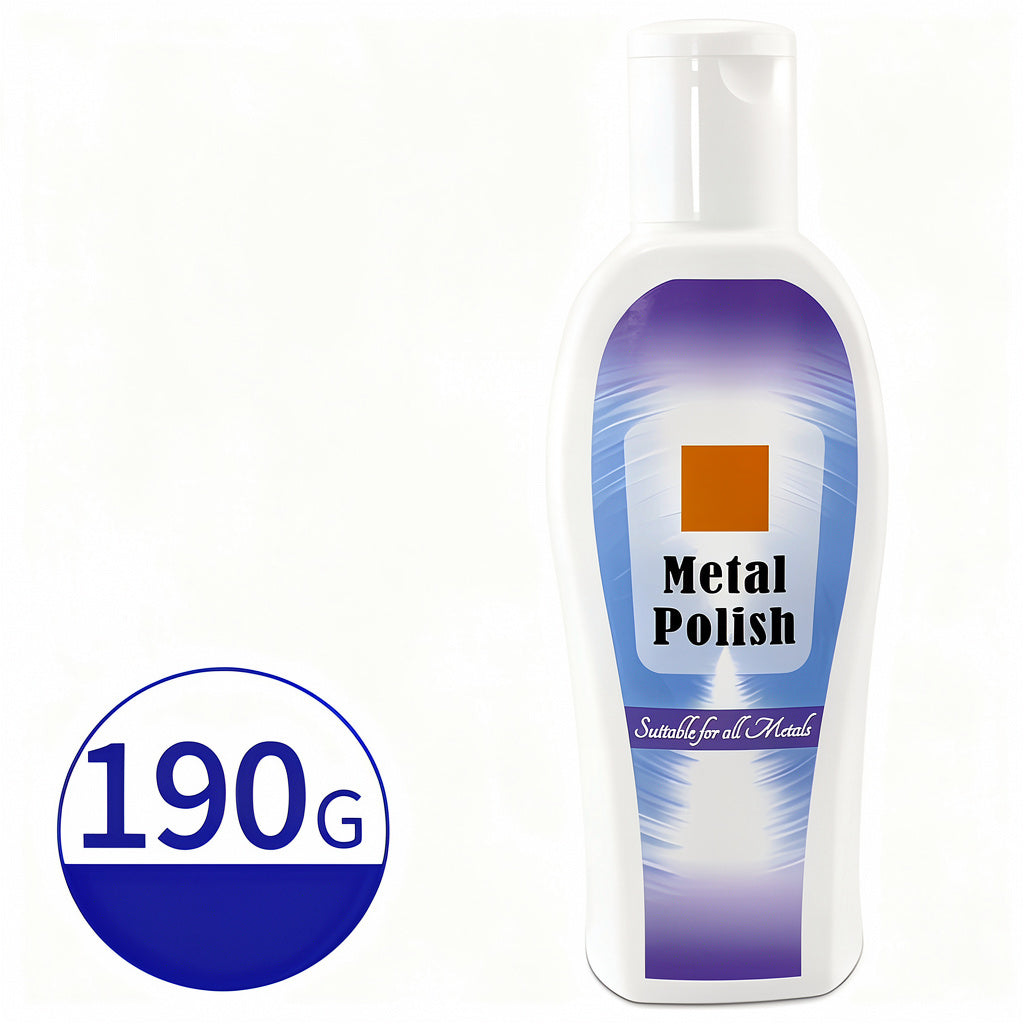 Metal Polish Paste for Stainless Steel Rust and Scratch Removal – Kitchen Appliance Cleaner for Chrome Brass Copper – 6.7 oz Tube Restores S