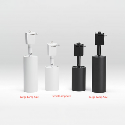 Sleek Cylinder | LED Track Lighting Fixture with 30° Beam Angle | Modern Design for Versatile Indoor Illumination