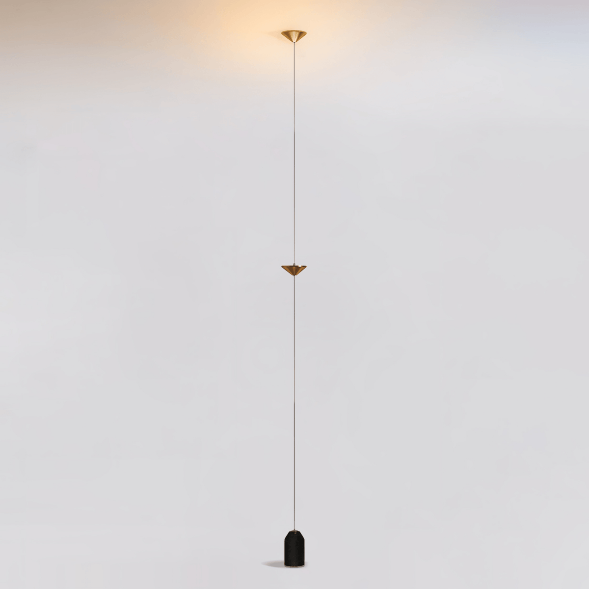LED Floor Lamp with Marble Counterweight and Adjustable Pull Cable for Living Room Bedroom Reading Corner Modern Home Decor Ambient Task Lig