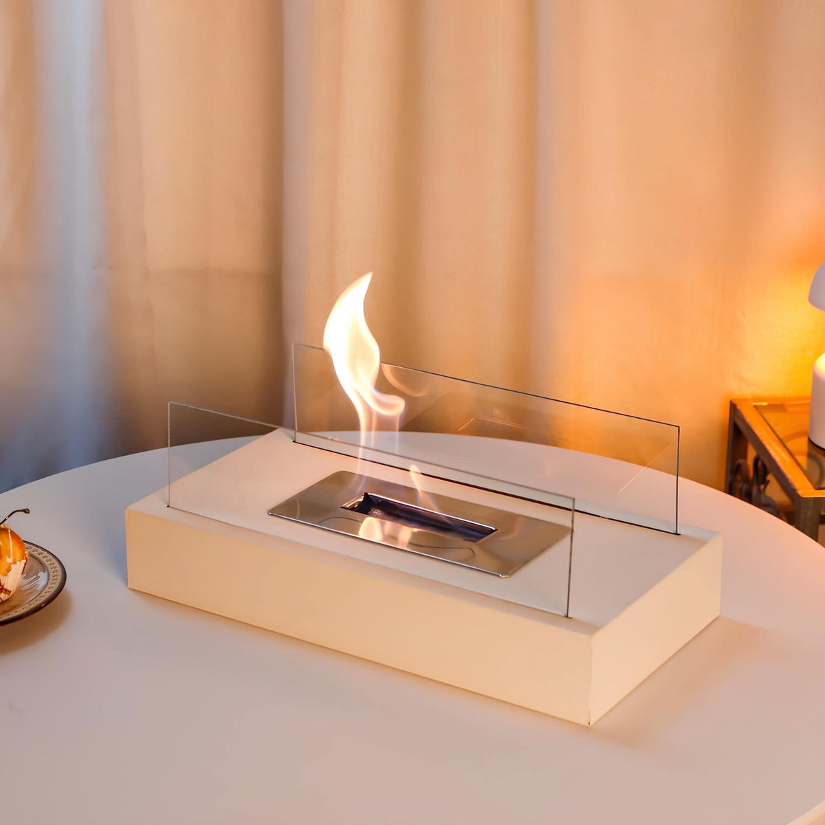 Indoor and Outdoor Smokeless Fireplace – Tabletop Bioethanol Fire Pit