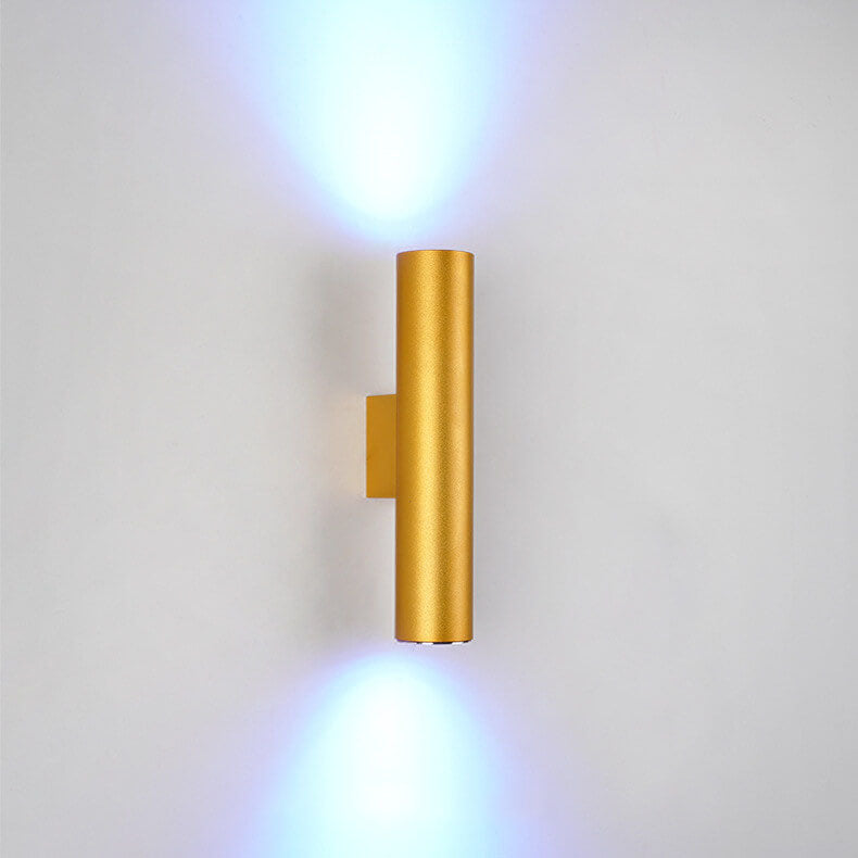 Sleek Aluminum LED Sconce 12-Inch Square Modern Fixture for Bedroom Living Room Study Hallway Task Reading Ambient Indoor Lighting