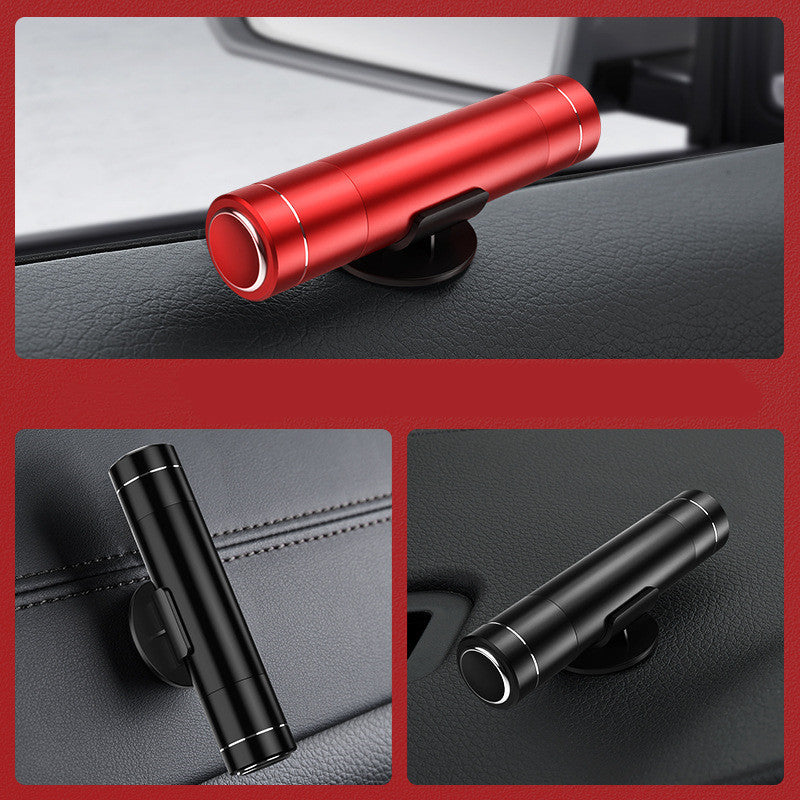 Vehicle Safety Rescue Device with Window Breaker & Strap Cutter for Auto Emergencies 2-Pack Metal