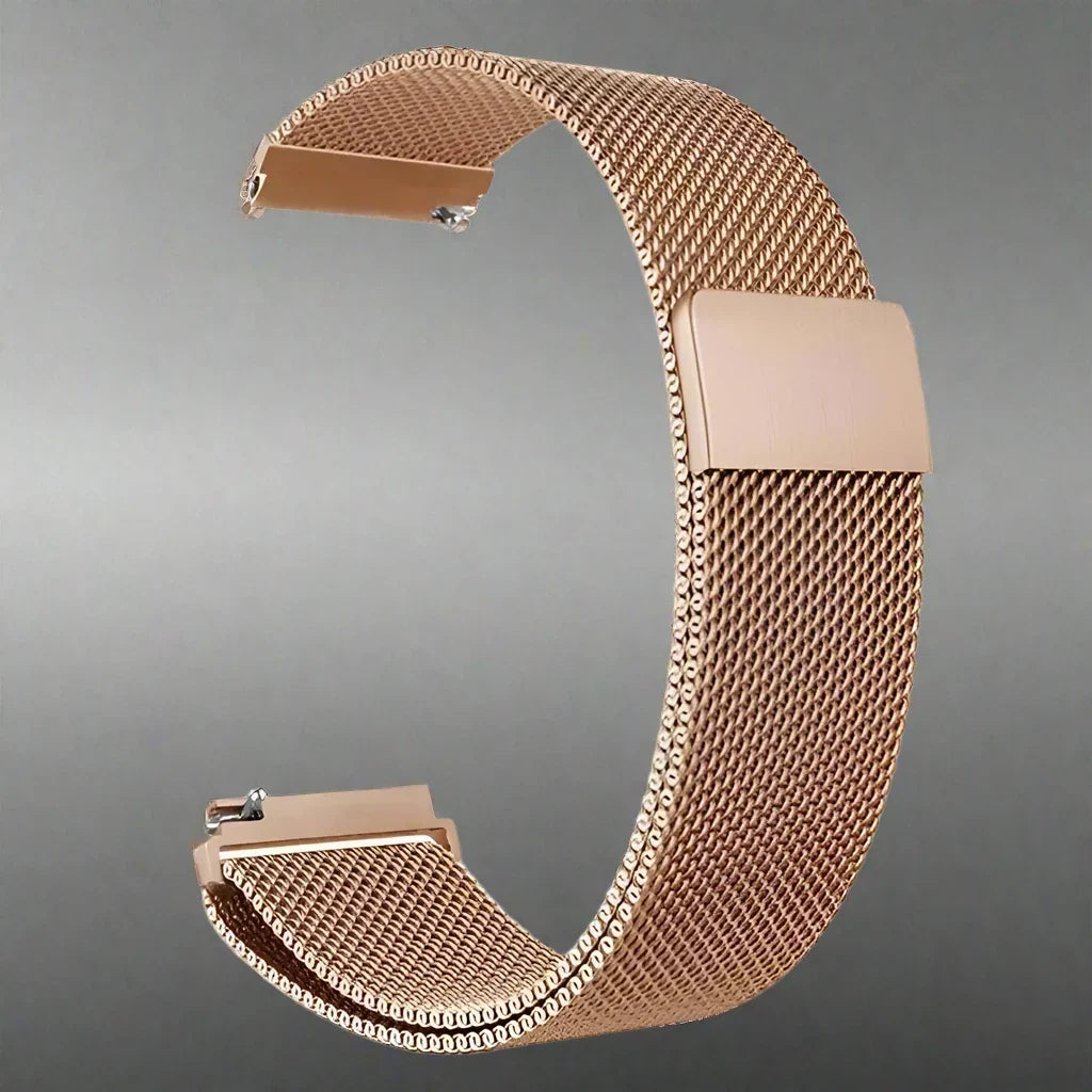 Stainless Steel Mesh Wristband for Garmin Venu Smartwatch – Quick-Release Metal Strap