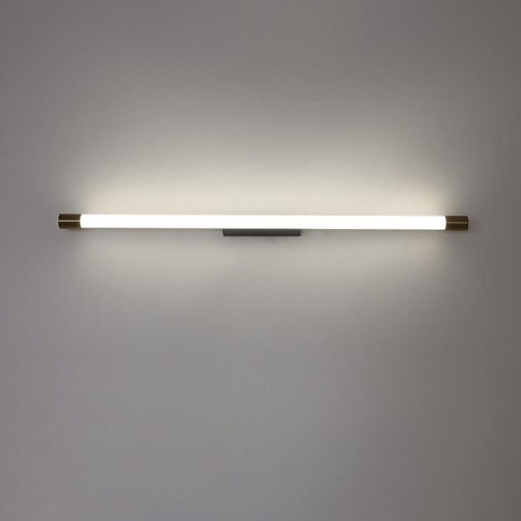 Linear LED Aluminum Light Bar 16-59 in Hardwired Fixture Dimmable 8W-36W Black Gold for Bedroom Living Room Hallway Mirror Bathroom Accent W