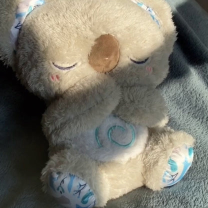 Breathing Koala Plush Sleep Aid with Light, Sound & Rhythmic Motion for Relaxation