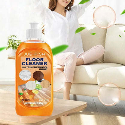 Citrus-Scented Multi-Surface Floor Cleaner Concentrate for Tile Hardwood Laminate Kitchen Bathroom 3.4 oz
