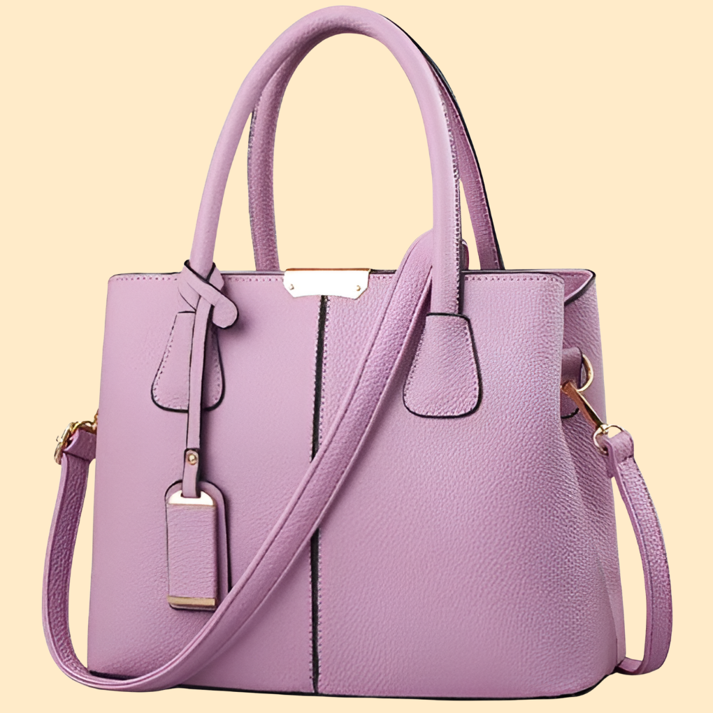 Elegant Tote Bag | Pebbled Leather Handbag with Adjustable Strap | Versatile Design for Everyday Use