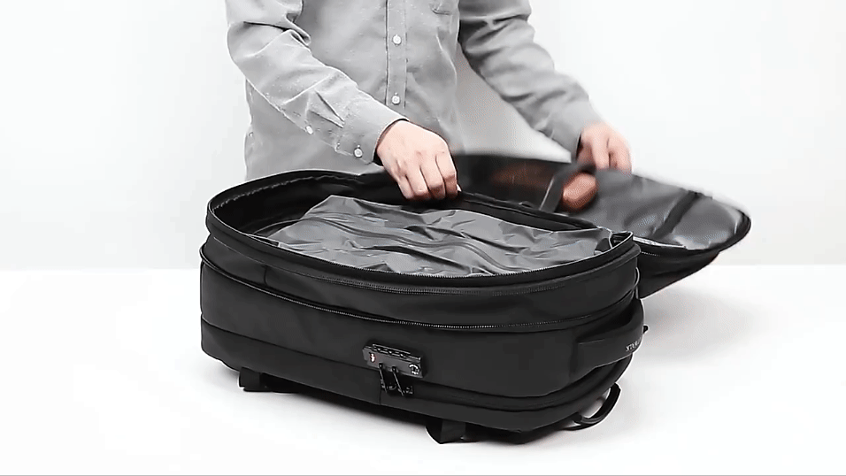 SmartPack Expandable Travel Backpack with Vacuum Compression