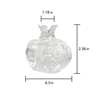 Pomegranate Glass Hydroponic Growth Vessel
