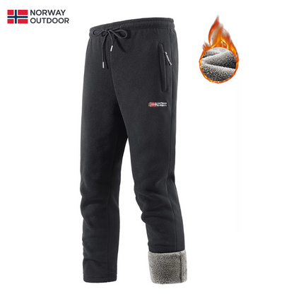 Men's Thermal Fleece Pants – Sherpa-Lined Winter Joggers for Cold Weather, Soft Insulated Sweatpants for Outdoor & Everyday Wear
