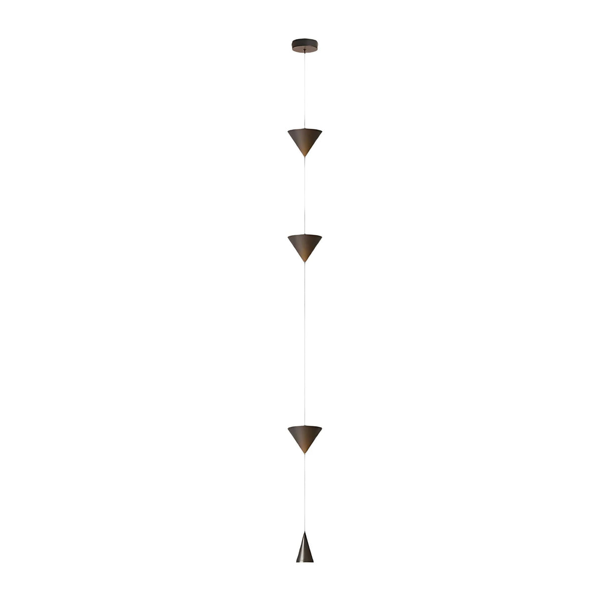 Tension Rod Pole Lamp Warm LED 11.5 Feet Adjustable Height Modern Minimalist Vertical Column Light for Bedroom Living Room Home Office Ambie