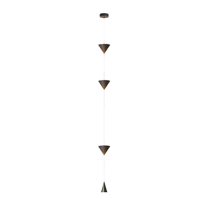 Tension Rod Pole Lamp Warm LED 11.5 Feet Adjustable Height Modern Minimalist Vertical Column Light for Bedroom Living Room Home Office Ambie