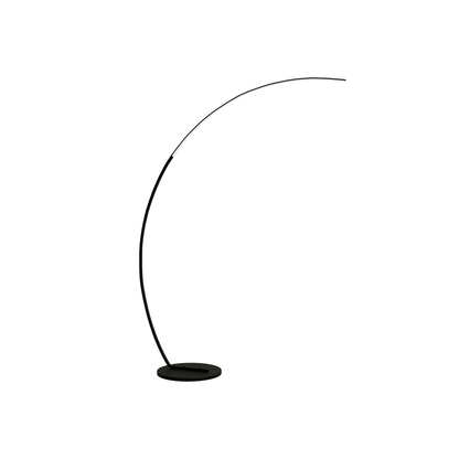 Arched LED Floor Lamp 63 Inch Dimmable Adjustable Color Temperature Aluminum Standing Light for Living Room Bedroom Reading Corner Modern Ov
