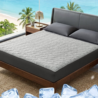 Cooling Mattress Topper | Leakproof Design & Soft Fabric for All-Night Comfort