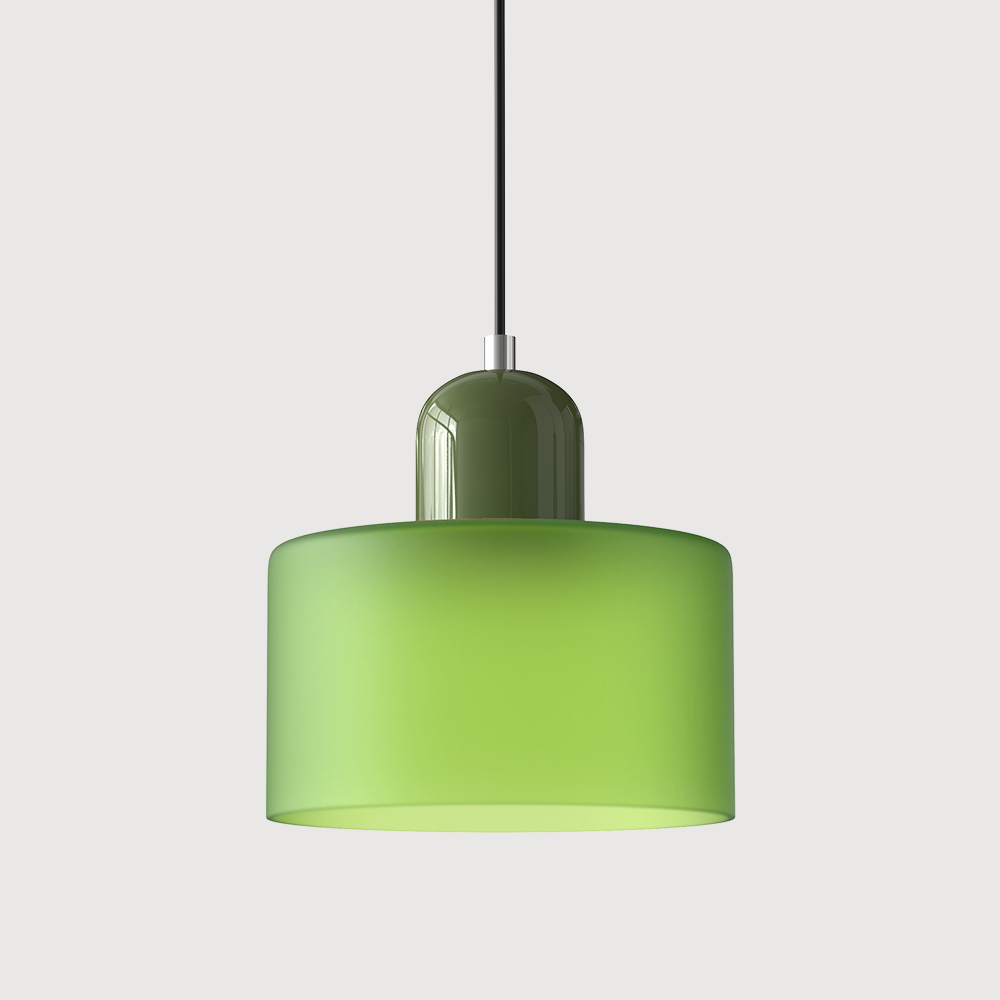 Linear LED Pendant Light White Glass Modern Hanging Fixture for Dining Room Kitchen Island Contemporary Halo Design Adjustable Cable