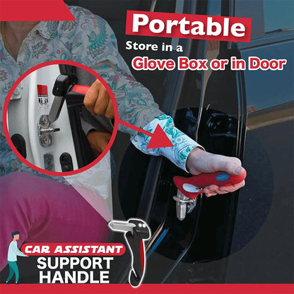 Vehicle Safety Tool with Window Breaker Seatbelt Cutter LED Light Grip Handle for Emergency Escape Car Rescue Kit Seniors Elderly