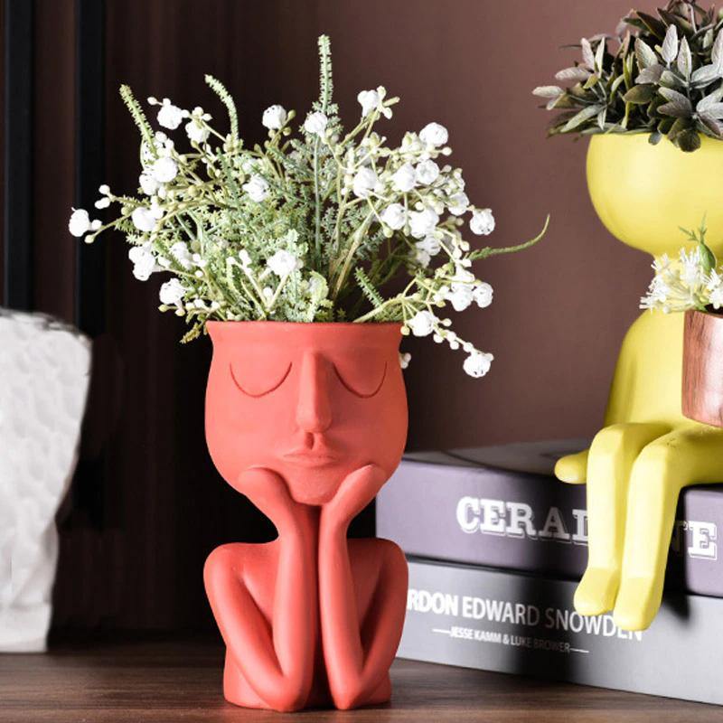 Gentle Grace Ceramic Planter