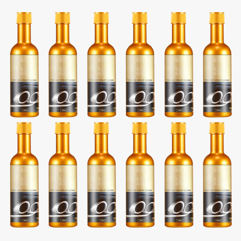 Catalytic Converter Cleaner for Gas & Diesel Engines 4 fl oz Emission Control Solution Fuel System Treatment