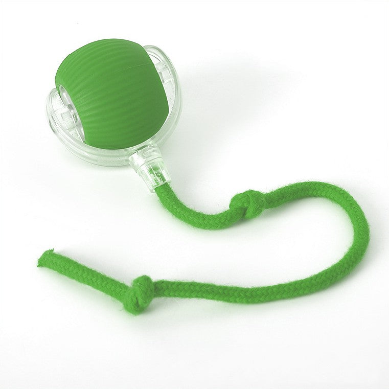 Automated Motion Ball Dog Toy with Tail | Unpredictable Movement Pet Chaser for Indoor Outdoor Play | Durable Interactive Exercise Toy for
