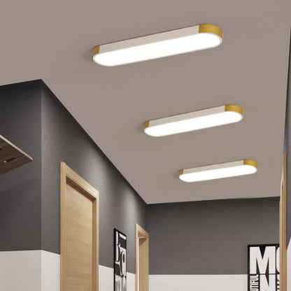 26-Inch Round LED Ceiling Light with 3 Color Modes, Modern Low-Profile Fixture for Bedroom Living Room Hallway Office Kitchen Bathroom, Iron