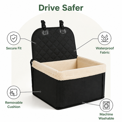Ortekor Waterproof Removable & Washable Car Booster Seat