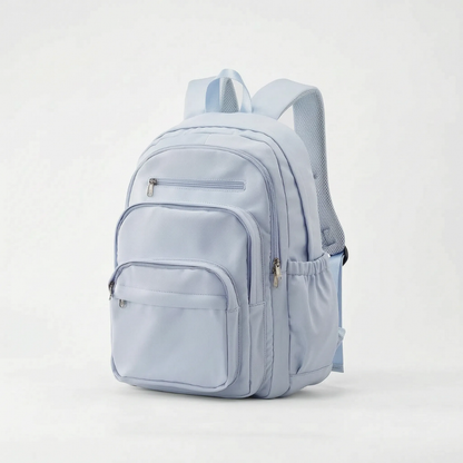 Multi-Compartment Student Backpack with Laptop Sleeve – Organized Travel Bag for School, College & Work