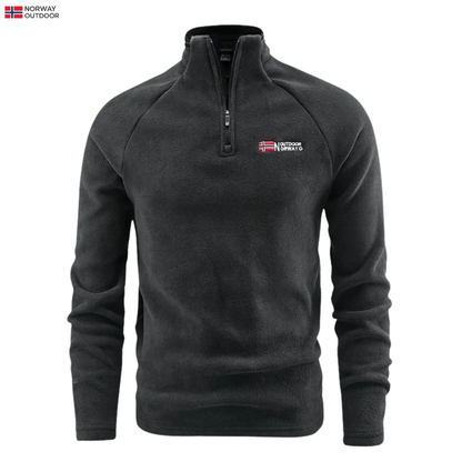 Insulated Fleece Pullover for Men – Lightweight Thermal Layer for Cold Weather & Outdoor Activities