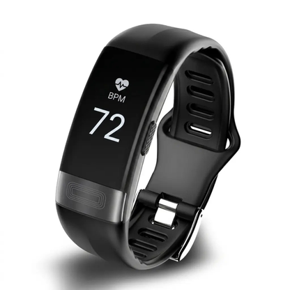 Health Tracking Wristband Heart Rate Blood Oxygen ECG Silicone Fitness Watch for iOS Android Women Men Sleep Activity Monitor