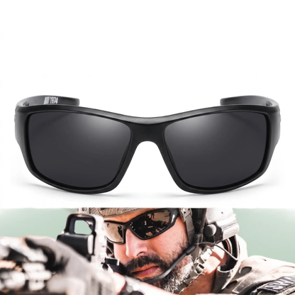 Tactical Photochromic Sunglasses for Men – UV400 Protection, Glare-Reducing Polarized Lenses for Fishing, Driving, Hiking & Outdoor Sports