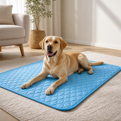 Ortekor Ice Silk Cooling & Breathable Pet Mat (Machine Washable)