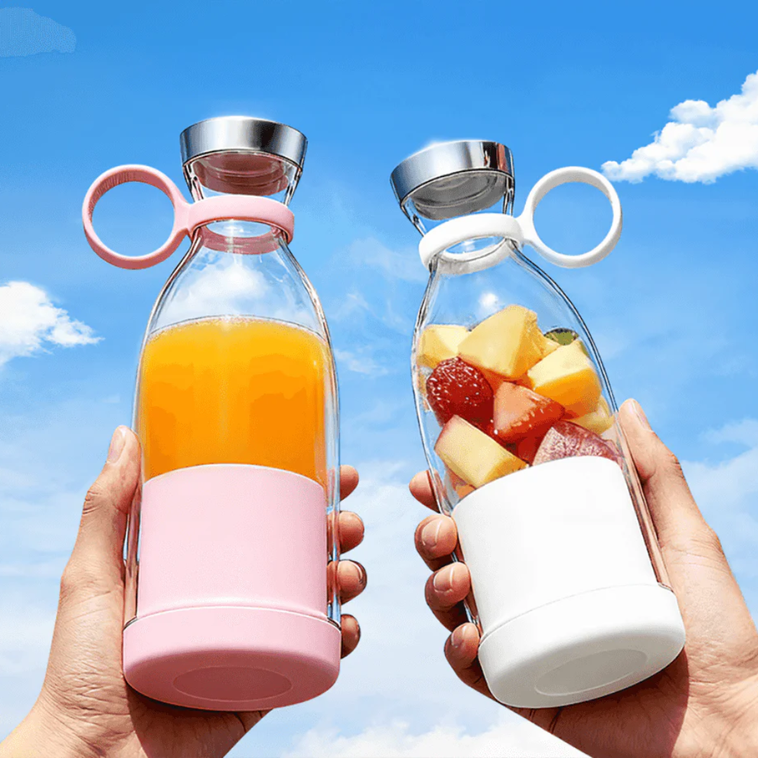 USB Rechargeable Personal Blender 17 oz Bottle for Protein Shakes Smoothies Juice Mixing On-The-Go Fitness Travel Home Office Workout