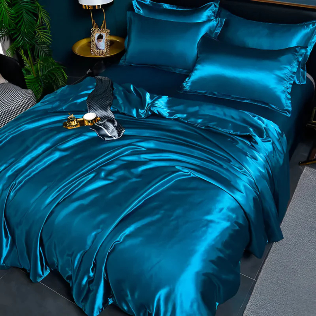 Silk Duvet Cover Set | Soft & Breathable Luxury Bedding for Ultimate Comfort