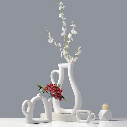 Delicate Tea Time Vases