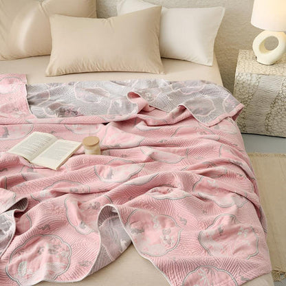 Cove Reversible Blanket - Cotton Blend, Lightweight Design