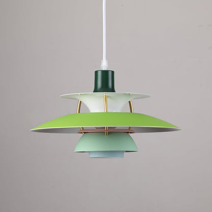 Adjustable Cord Pendant Light with Metal Shade – Modern Drop Ceiling Fixture for Kitchen & Dining Room