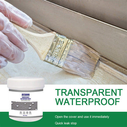 Clear Leak Sealer Paste for Walls, Roofs & Pipes – Waterproof Barrier Coating for Concrete, Wood, Metal & Tile Repair