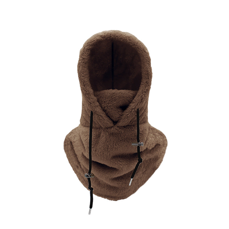 Fleece Balaclava Ski Mask Full Face Winter Hood Windproof Adjustable Neck Warmer for Skiing Snowboarding Hiking Motorcycling