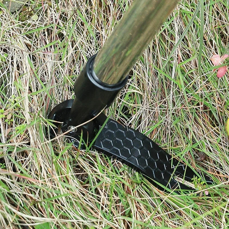 Stand-Up Garden Weeder Tool with Foot Pedal – Ergonomic Root Remover for Lawn & Yard – Telescoping Handle, No-Bend Dandelion Digger for