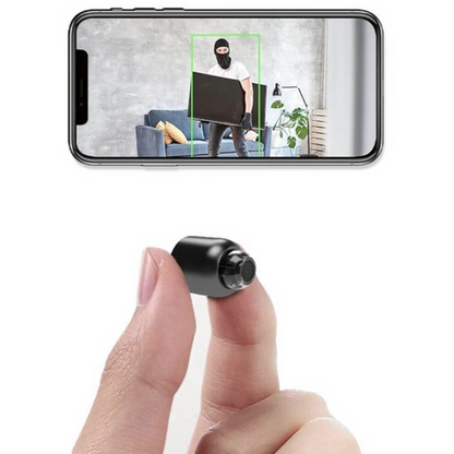 HomeGuard | Mini WiFi Security Cameras with Night Vision & Motion Alerts | 2-Pack for Baby and Pet Monitoring