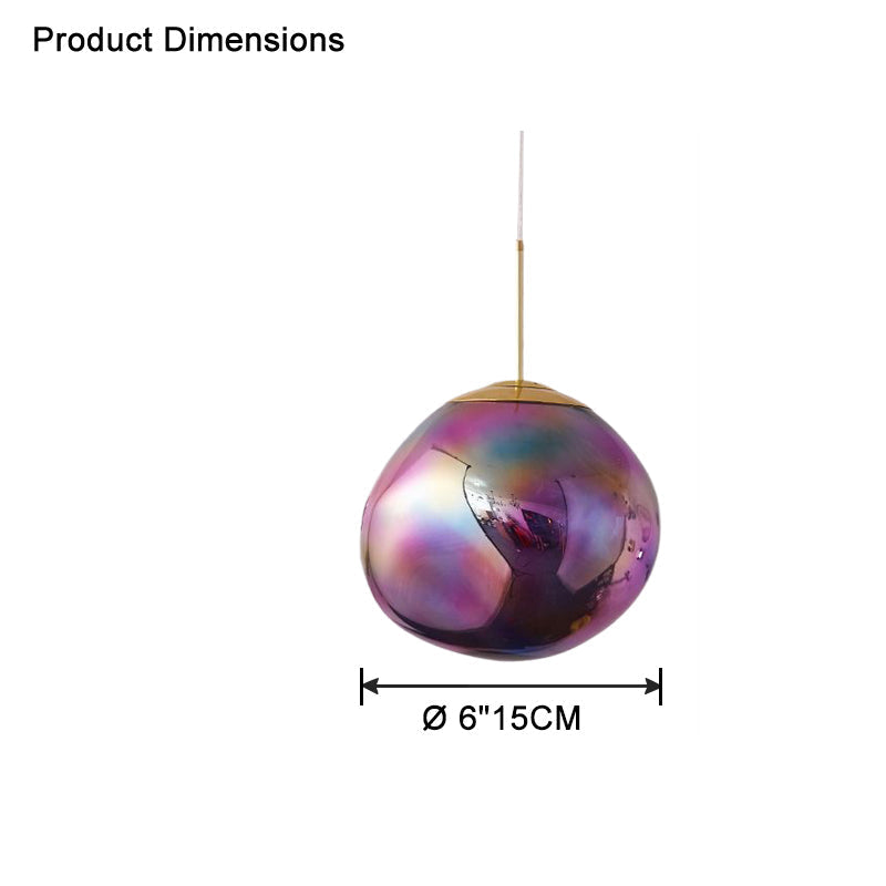 Acrylic Drip Pendant Light 6-15 Inch E27 Socket Warm Glow Adjustable Ceiling Fixture Kitchen Island Dining Table Bedroom Bar Restaurant