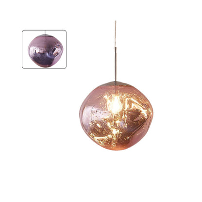 Acrylic Drip Pendant Light 6-15 Inch E27 Socket Warm Glow Adjustable Ceiling Fixture Kitchen Island Dining Table Bedroom Bar Restaurant