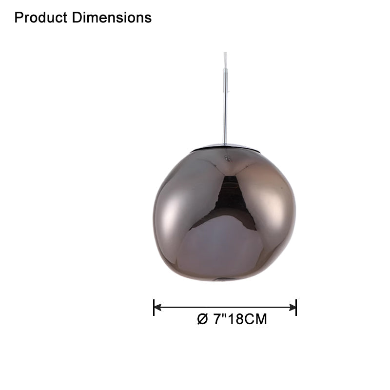 Acrylic Drip Pendant Light 6-15 Inch E27 Socket Warm Glow Adjustable Ceiling Fixture Kitchen Island Dining Table Bedroom Bar Restaurant