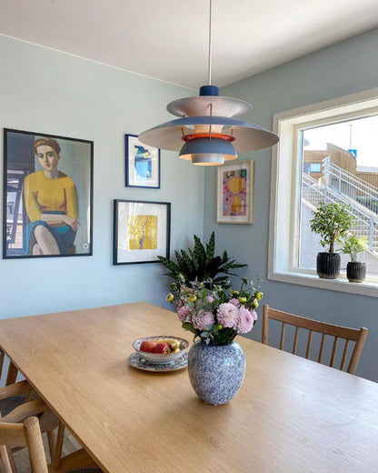Tiered Metal Shade Hanging Light E27 Socket for Dining Room Kitchen Island Modern Scandinavian Drop Ceiling Fixture
