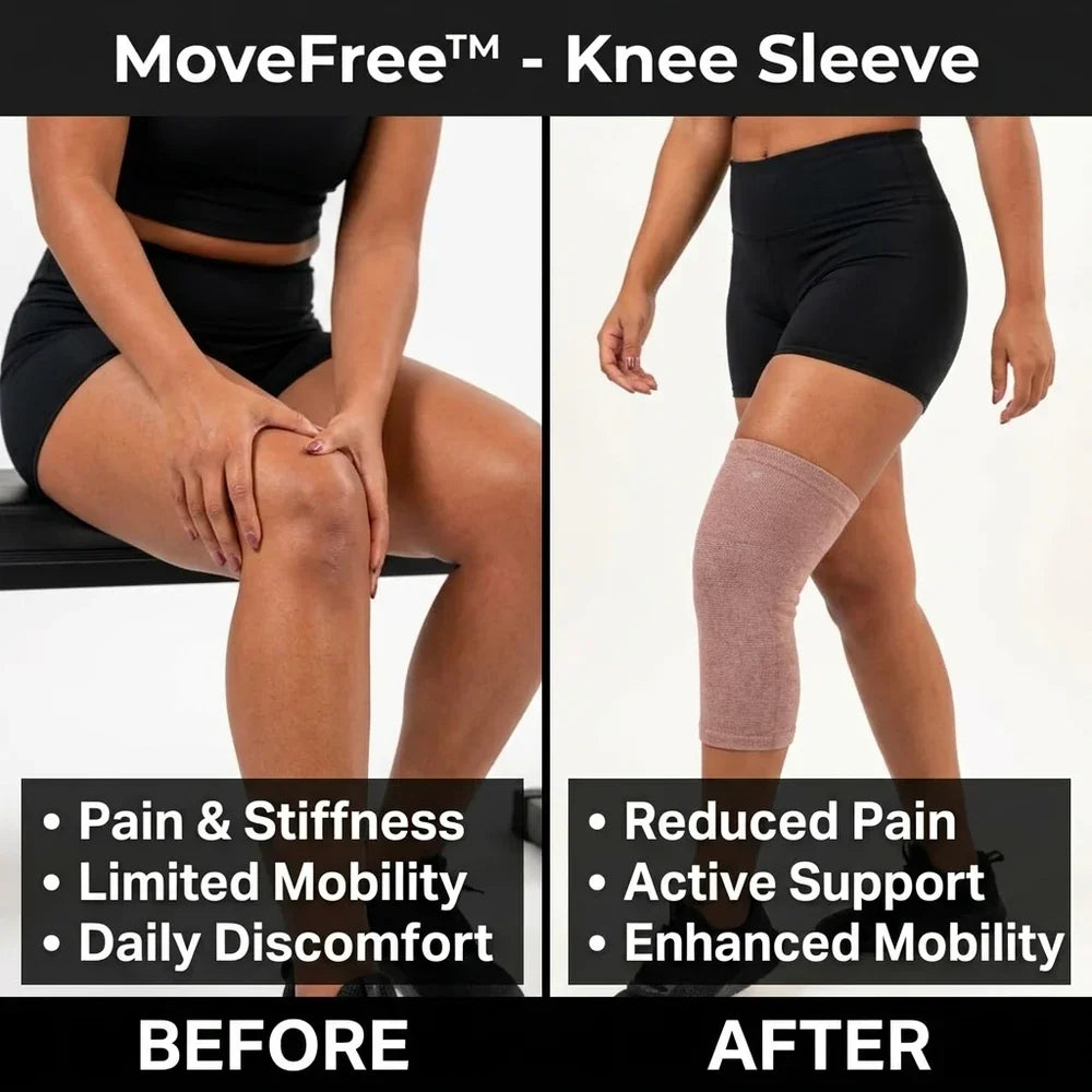 Knee Brace Bamboo Fabric Gentle Compression