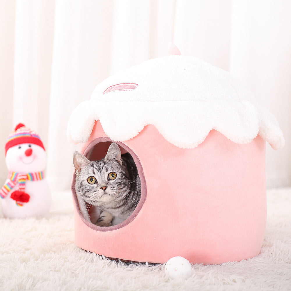 Cozy Cat Litter Mat | Stylish Cloth Design with Easy Cleaning | Comfortable Nest for Your Feline Friend