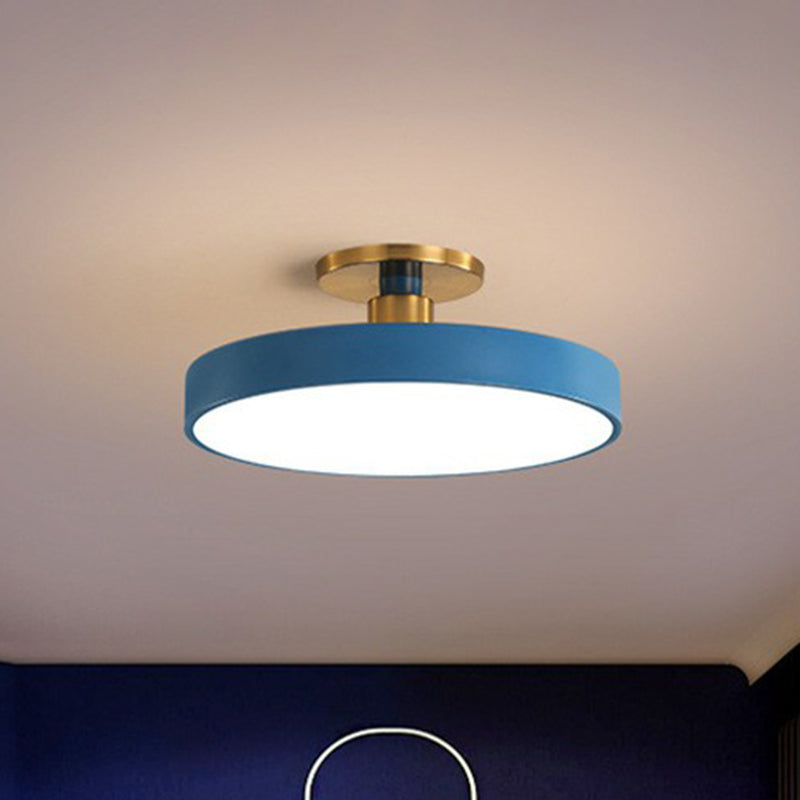 LED Ceiling Light Modern Acrylic Flush Mount for Kids Bedroom Nursery Playroom Round Minimalist Design 12 16 20 24 Inch Diameter Options