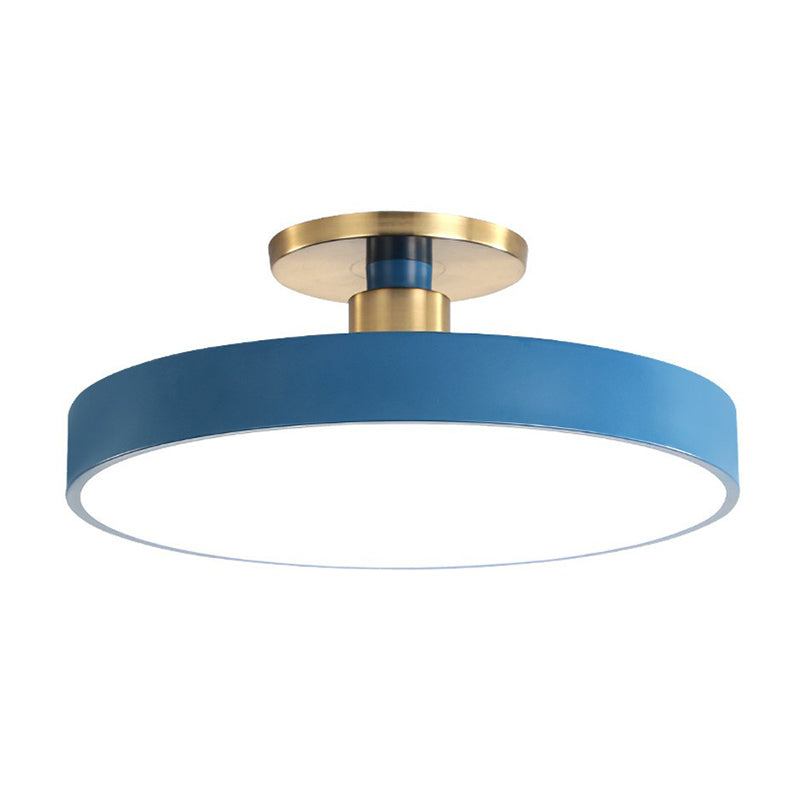 LED Ceiling Light Modern Acrylic Flush Mount for Kids Bedroom Nursery Playroom Round Minimalist Design 12 16 20 24 Inch Diameter Options