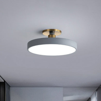 LED Ceiling Light Modern Acrylic Flush Mount for Kids Bedroom Nursery Playroom Round Minimalist Design 12 16 20 24 Inch Diameter Options