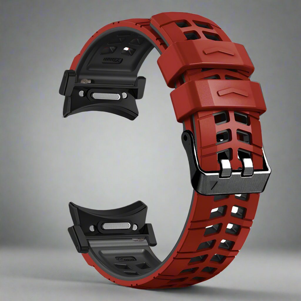 Flexible Silicone Galaxy Watch Ultra Band – Sport Strap for 47mm Ultra, Ultra 2 & 2025 Models – Adjustable Buckle Replacement Wristband
