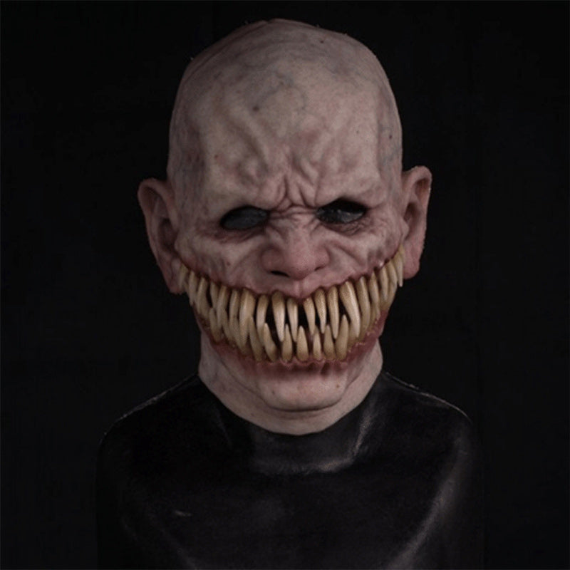 Full Face Character Mask for Adults – Natural Latex Costume Headpiece for Halloween, Theater & Cosplay Events